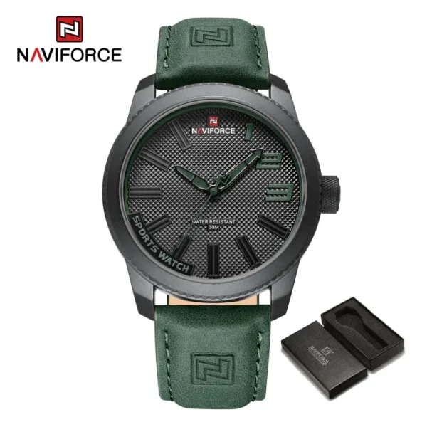 NAVIFORCE Men's Watch Waterproof Fashion Casual Quartz NF9202L - Image 5