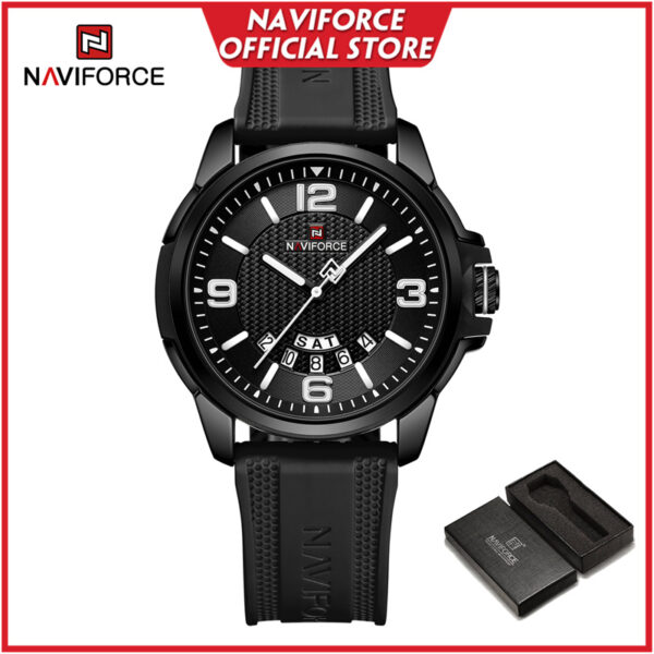 NAVIFORCE Men's Watch Casual Waterproof Relo Gift 9215T - Image 2