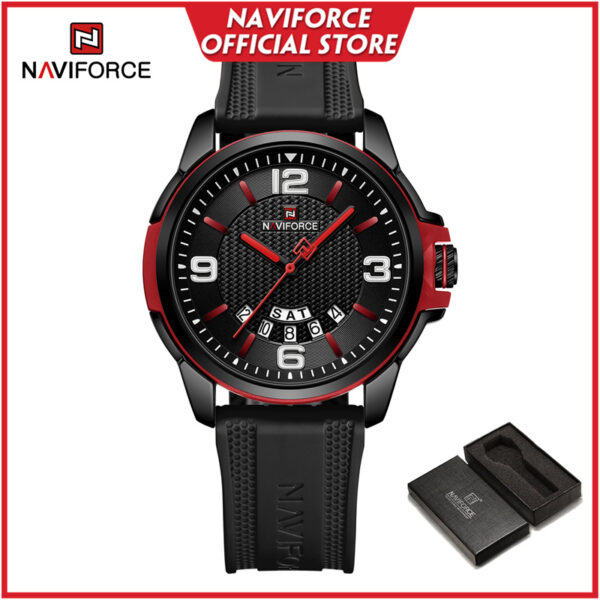 NAVIFORCE Men's Watch Casual Waterproof Relo Gift 9215T - Image 3