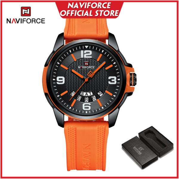NAVIFORCE Men's Watch Casual Waterproof Relo Gift 9215T - Image 5