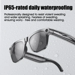 Smart Sunglasses Men Women AI Translate HD Camera Take Photos Record Videos Bluetooth Call Stereo Music Mic Touch Model Xkoenpro